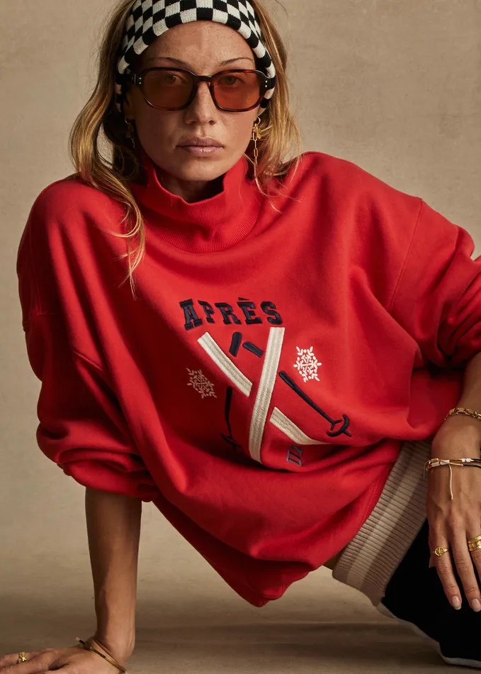 OFF PISTE CLEMENTINE CREW Women Tops THE UPSIDE