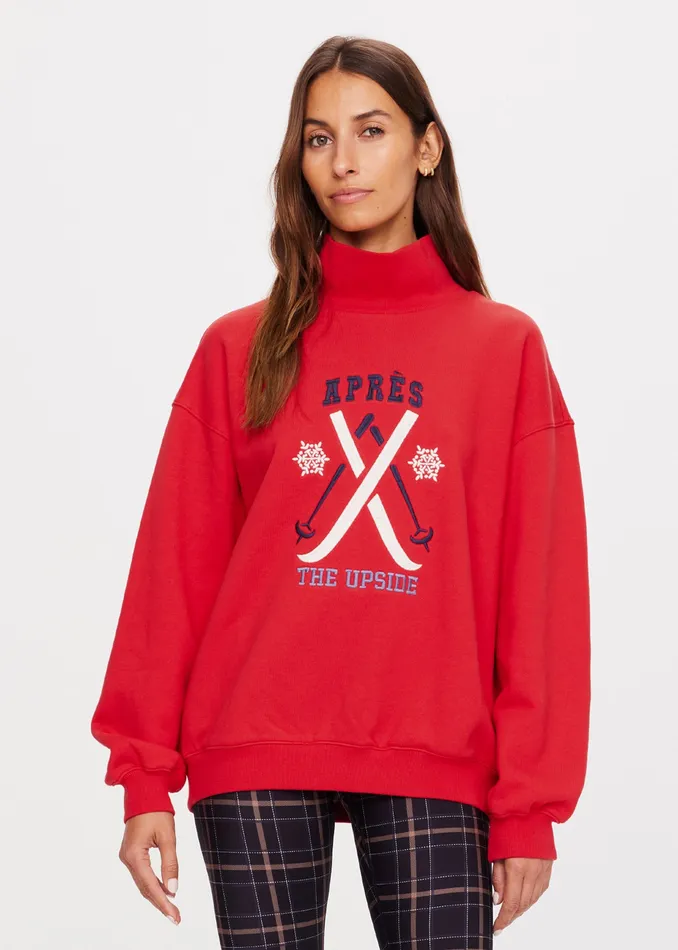 OFF PISTE CLEMENTINE CREW Women Tops THE UPSIDE OFF PISTE CLEMENTINE CREW Women Tops THE UPSIDE