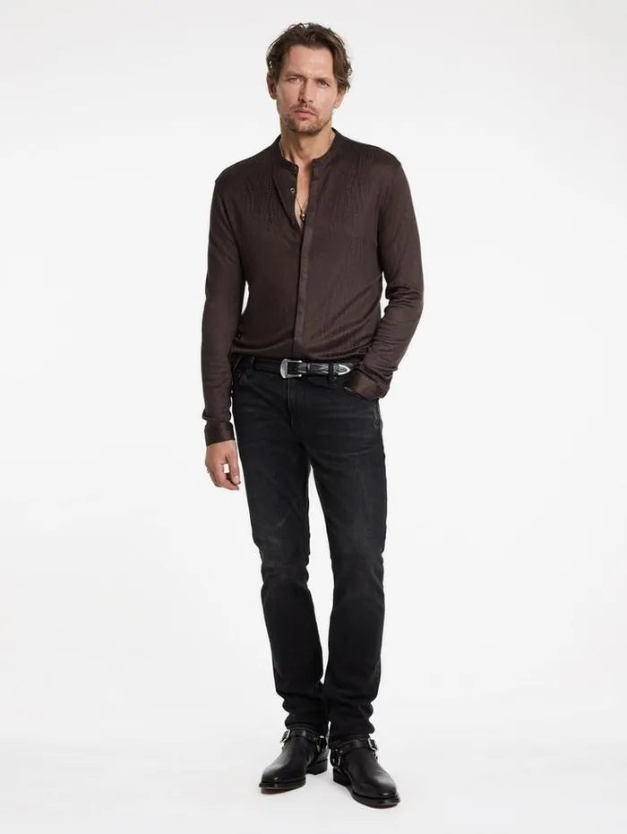 OTAVIO SHIRT Chocolate Men John Varvatos Shirts