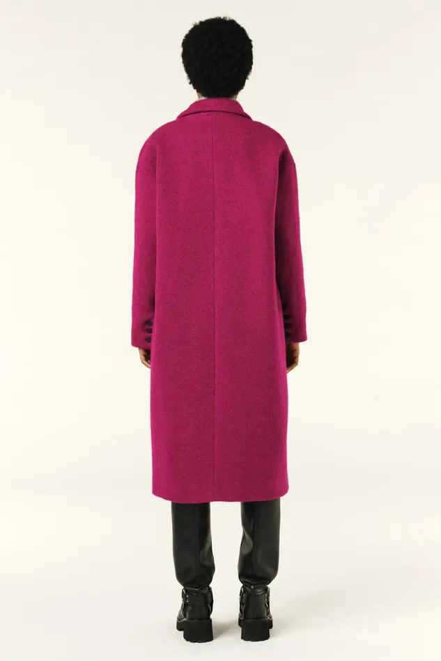 Oversized Coat Tao Brown Women Baandsh Jackets and Coats