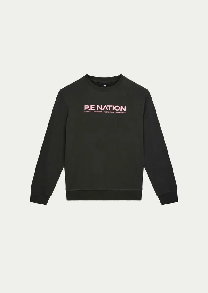PE Nation QUALIFY SWEAT IN ASPHALT Women Sweatshirts