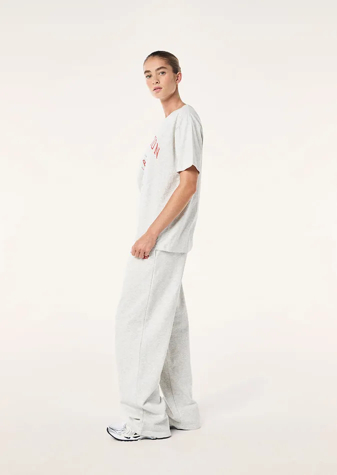PE Nation Tees Women LIBERATION TEE IN LIGHT GREY MARLE