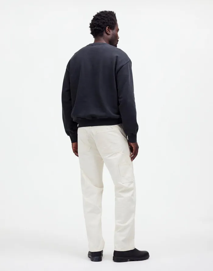 Pants Men Madewell Relaxed Straight Workwear Pants Vintage Canvas