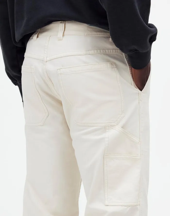 Pants Men Madewell Relaxed Straight Workwear Pants Vintage Canvas
