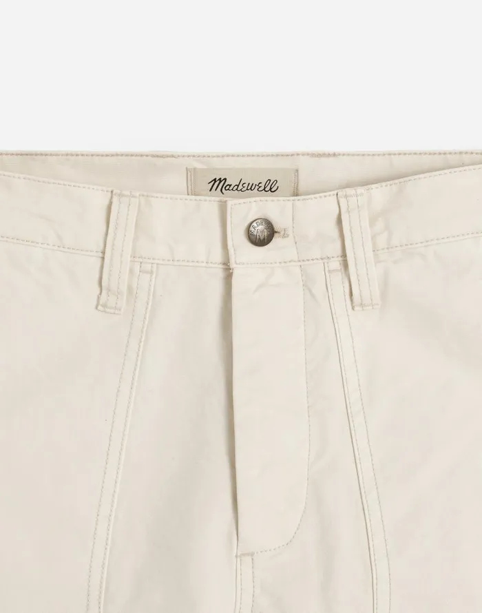 Pants Men Madewell Relaxed Straight Workwear Pants Vintage Canvas