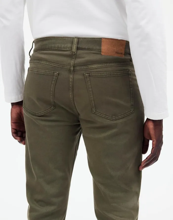 Pants Men Madewell The Athletic Allday Slim Pant Deep Green