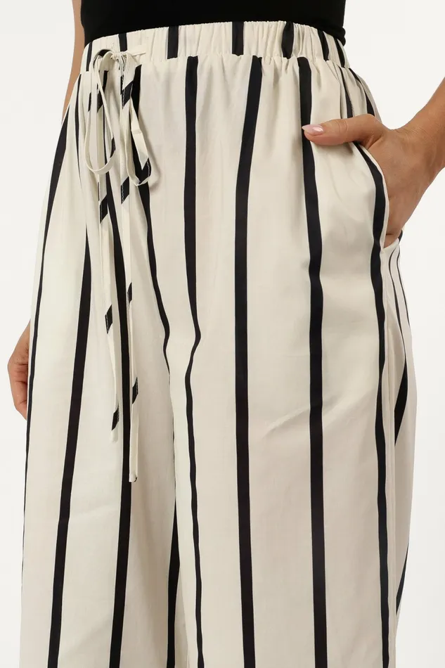Pants Petal and Pup Women Silvia Pant Cream Stripe