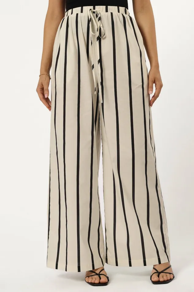 Pants Petal and Pup Women Silvia Pant Cream Stripe