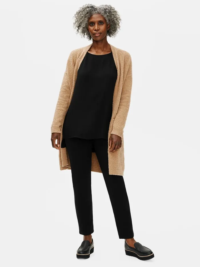 Pants Shorts and Jumpsuits Women Eileen Fisher Flex Ponte Slim Ankle Pant Black