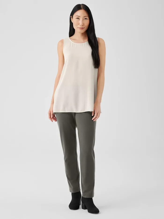 Pants Shorts and Jumpsuits Women Eileen Fisher Washable Flex Ponte Pant Grove