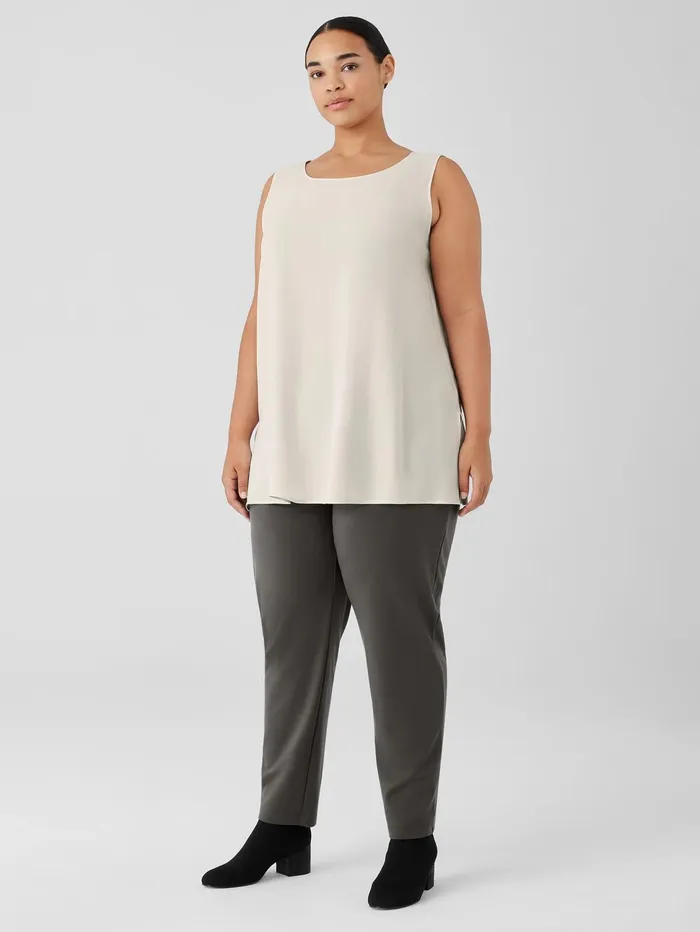 Pants Shorts and Jumpsuits Women Eileen Fisher Washable Flex Ponte Pant Grove