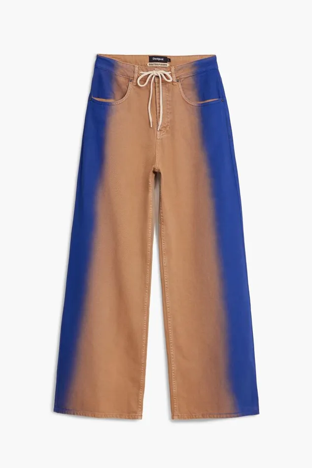 Pants Women Desigual Maitrepierre Gradient Jeans Brown