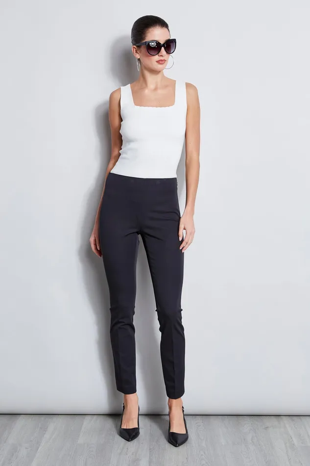 Pants Women Elie Tahari Skinny Long Pant BLACK