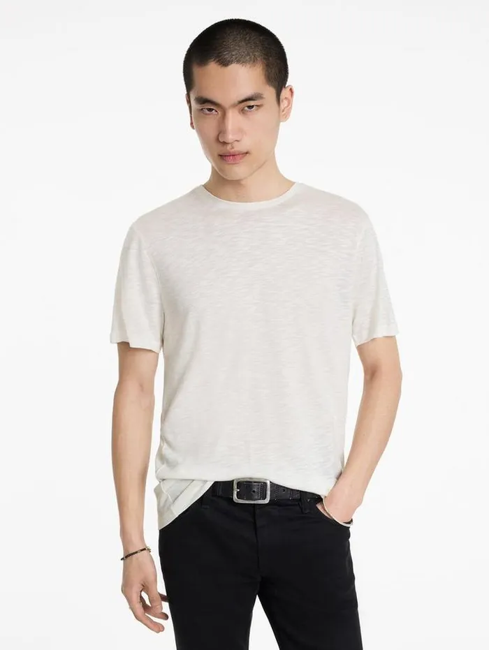 PARK CREWNECK Salt Men John Varvatos TShirts