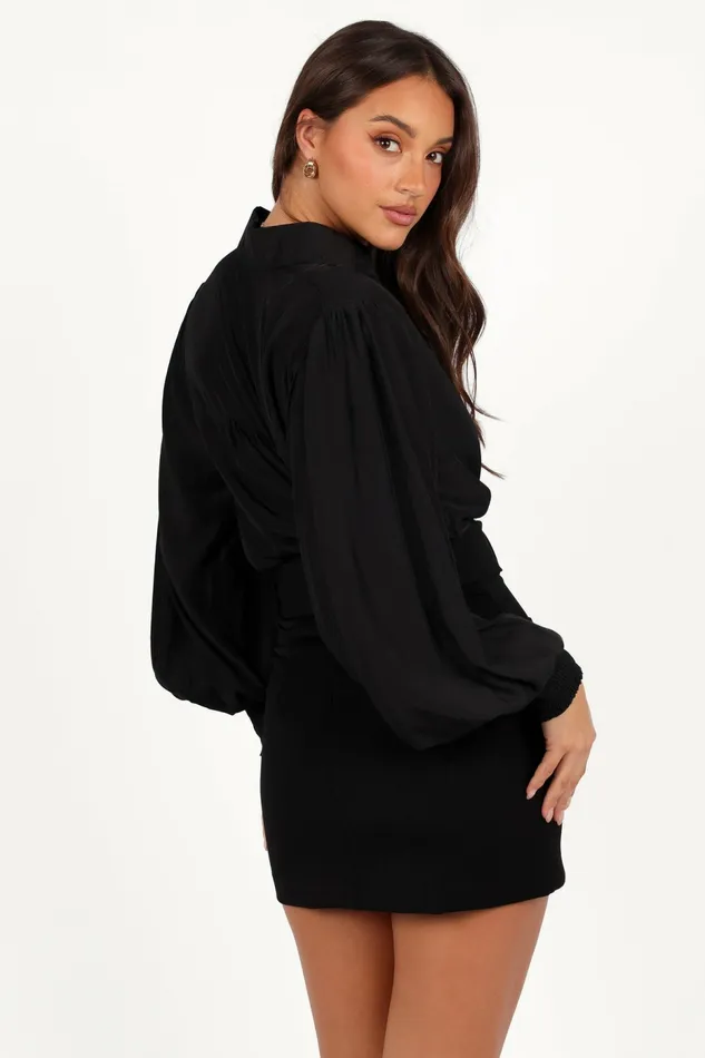 Petal and Pup Blouses and Shirts Women Tallara Top Black