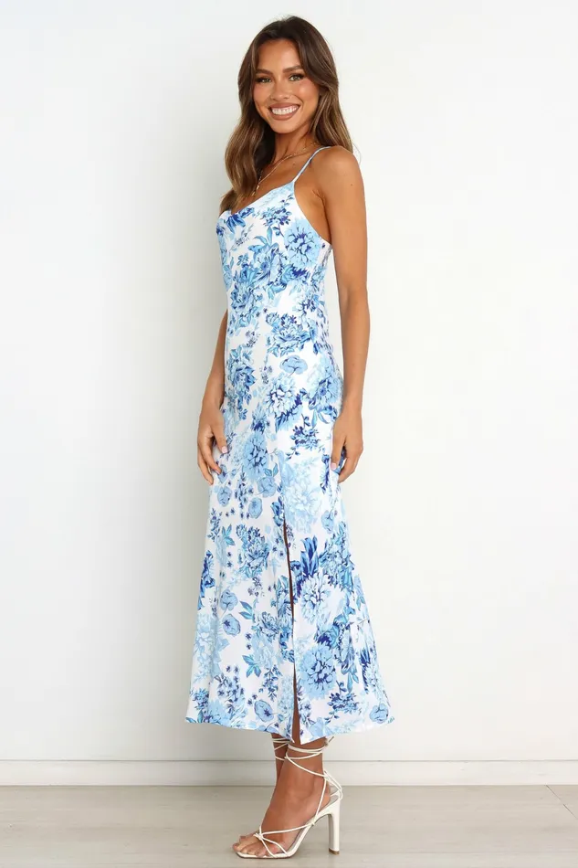 Petal and Pup Event Dresses Women Yelena Dress Blue