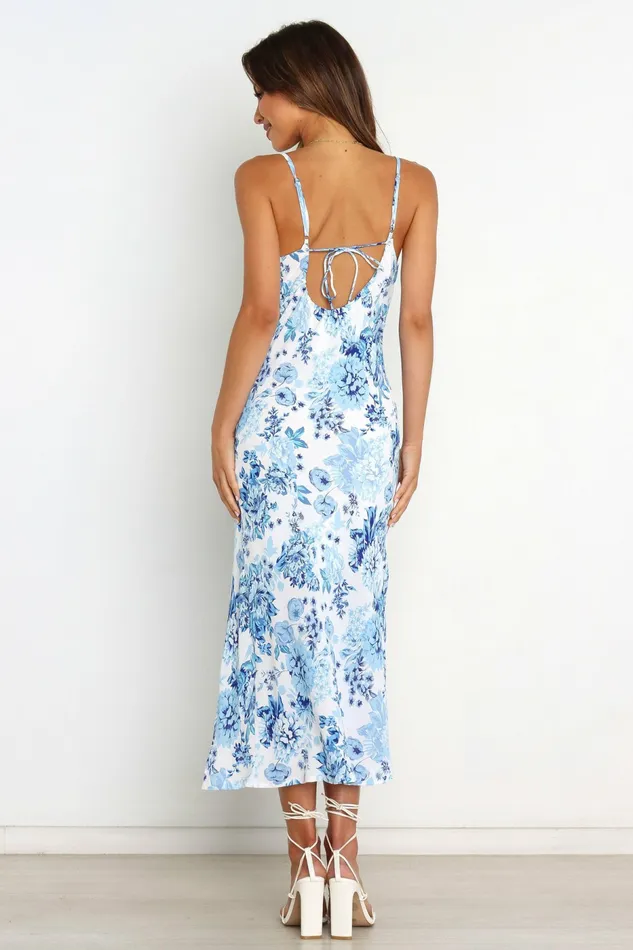 Petal and Pup Event Dresses Women Yelena Dress Blue