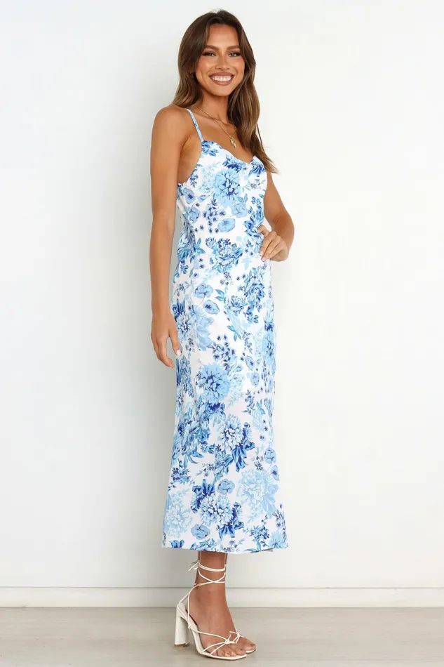Petal and Pup Event Dresses Women Yelena Dress Blue