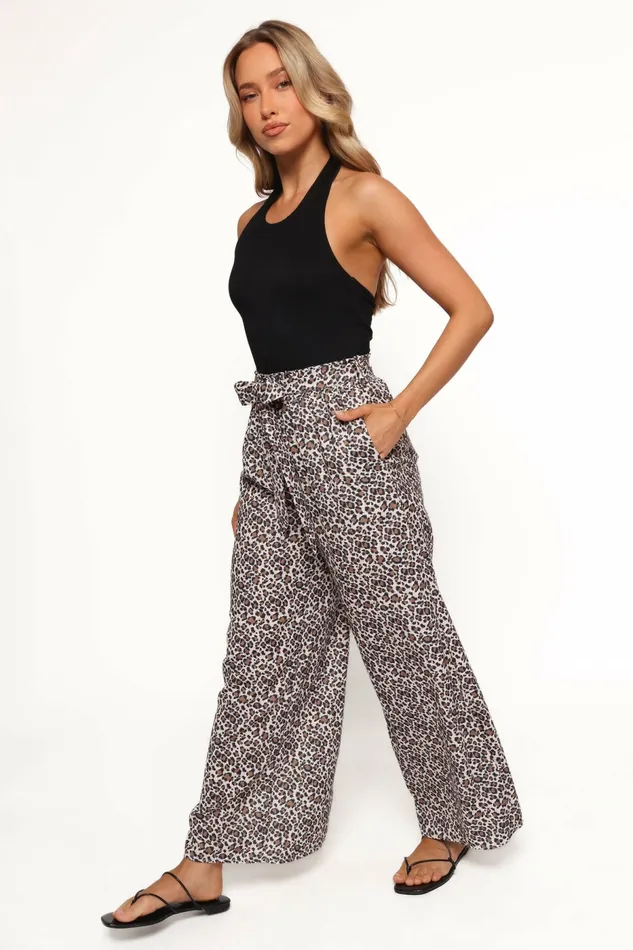 Petal and Pup Florencia Pant Leopard Women Pants