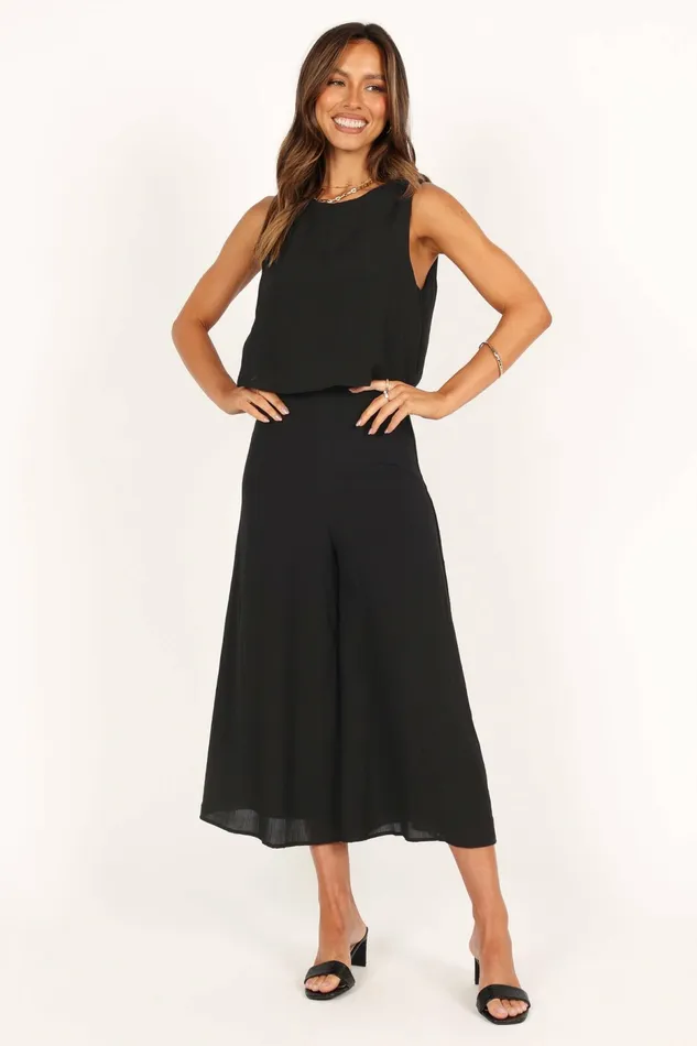 Petal and Pup Jumpsuits and Rompers Women Femme Jumpsuit Black