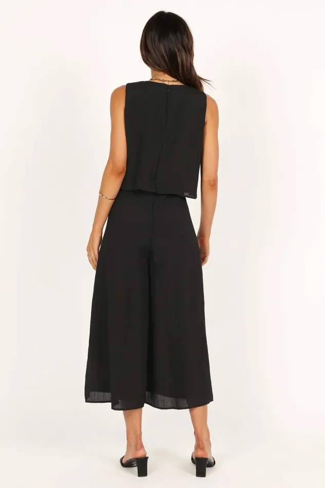 Petal and Pup Jumpsuits and Rompers Women Femme Jumpsuit Black