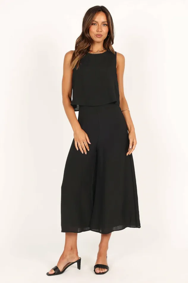 Petal and Pup Jumpsuits and Rompers Women Femme Jumpsuit Black