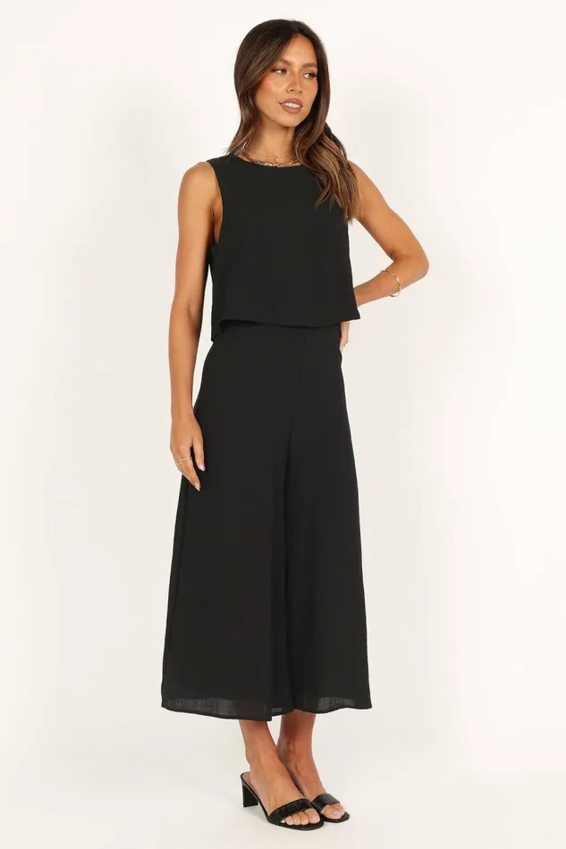 Petal and Pup Jumpsuits and Rompers Women Femme Jumpsuit Black