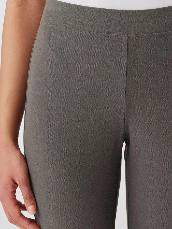 Petite Women Eileen Fisher Washable Stretch Crepe Pant White