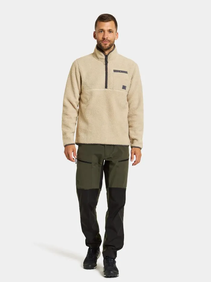 Phoenix Halfzip Clay Beige Men Didriksons Fleece and Midlayers Phoenix Halfzip Clay Beige Men Didriksons Fleece and Midlayers
