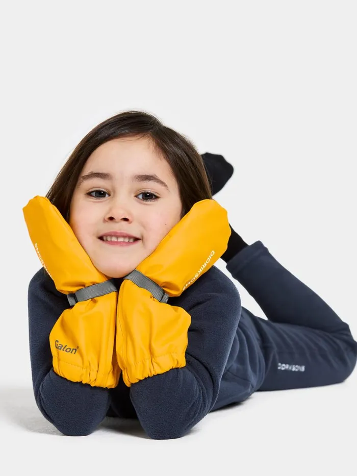 Pileglove Kid039s 8 Oat Yellow Kids Didriksons Gloves and Mittens