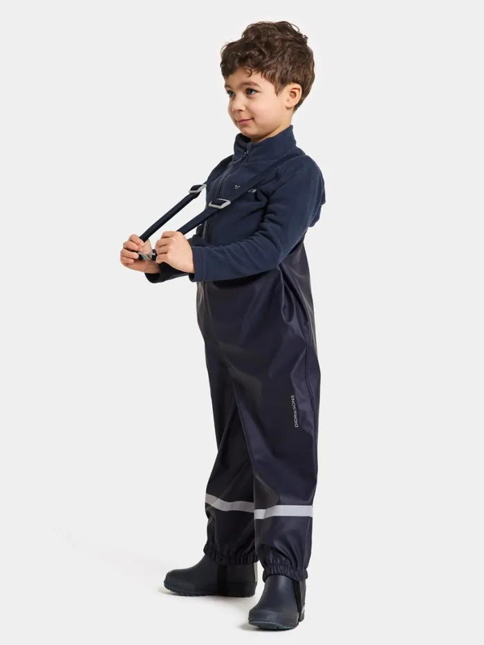 Plaskeman Kid039s Pants 5 Navy Kids Didriksons Waterproof Trousers