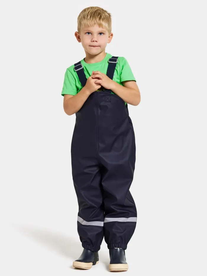Plaskeman Kid039s Pants 5 Navy Kids Didriksons Waterproof Trousers