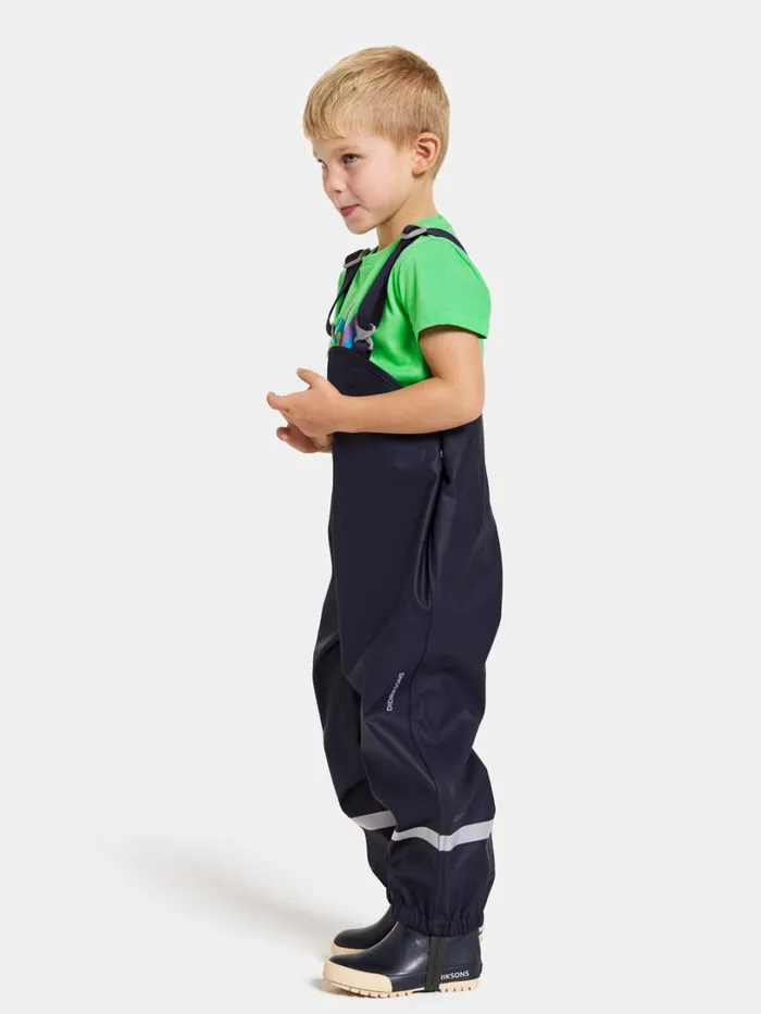 Plaskeman Kid039s Pants 5 Navy Kids Didriksons Waterproof Trousers
