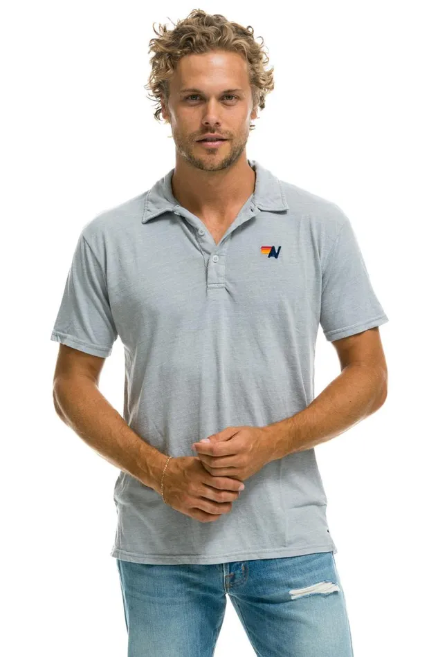 Polo 8211 Light Grey Women Aviator Nation Tees
