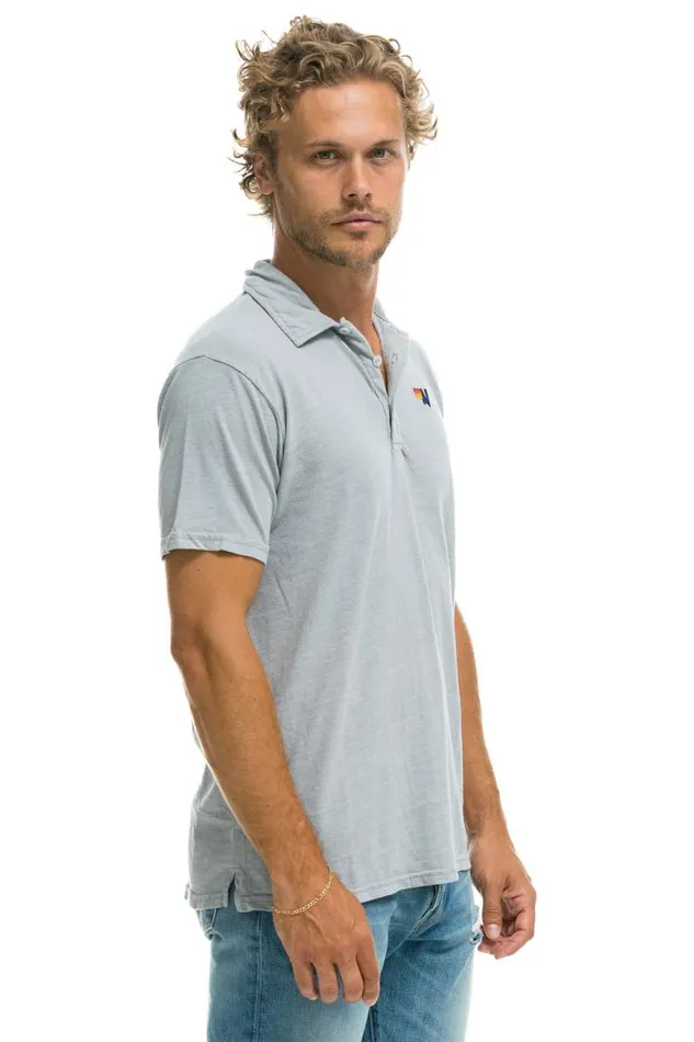 Polo 8211 Light Grey Women Aviator Nation Tees