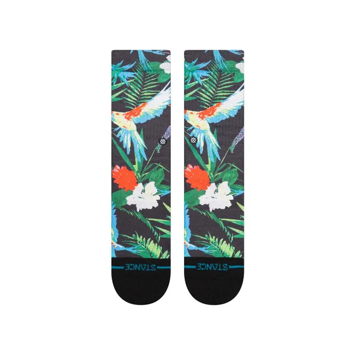 Poly Blend Crew Socks Bird Cage Black Kids Stance Kids