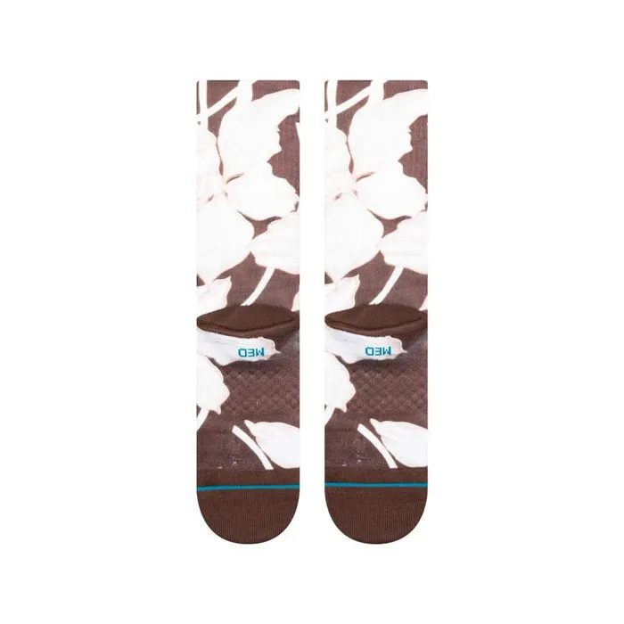 Poly Blend Crew Socks Coco Loco Brown MenWomen Stance Crew