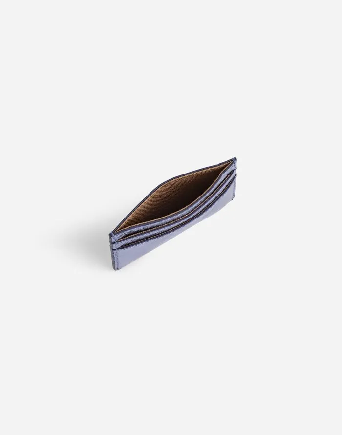 Pouches and Wallets Women Madewell The Card Case Lilac Metallic