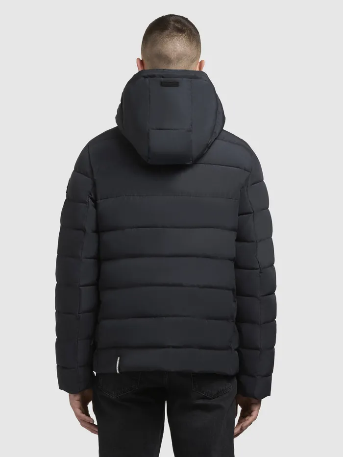 Puffer Jackets Men KHUJO Jacke WOU Dunkelblau Dunkelblau