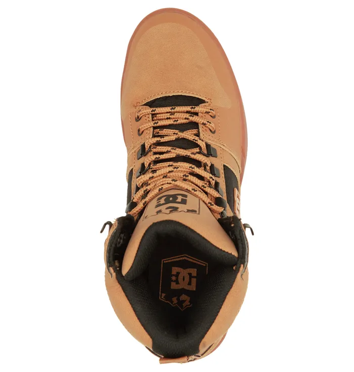 Pure HighTop WaterResistant Winter Boots wheatblack Men Winter Boots DC Shoes