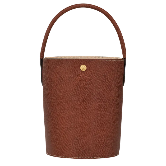 pure S Bucket bag Brown Handbags Longchamp Women
