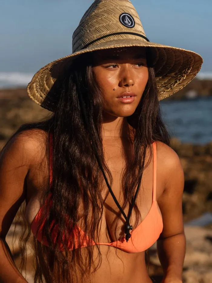 Quarter Straw Hat 8211 Natural Mens Volcom Accessories