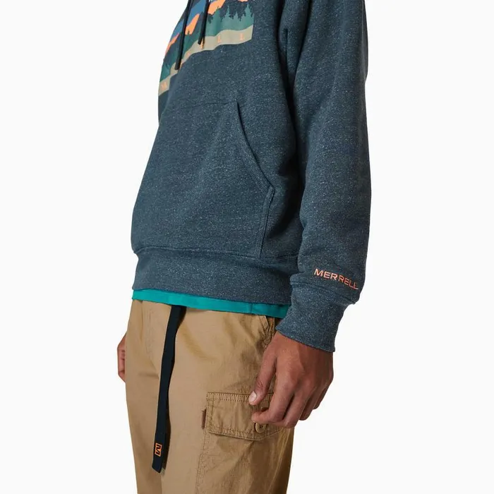 Rec Mountain Hoody Navy Men Merrell Tops Rec Mountain Hoody Navy Men Merrell Tops