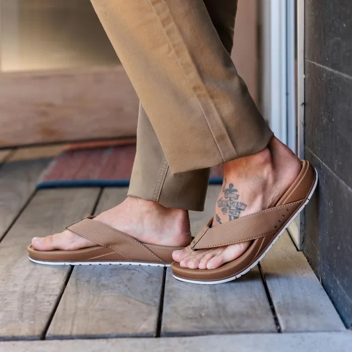 Reef Cushion Bonzer Tan Men Flip Flops Reef Cushion Bonzer Tan Men Flip Flops