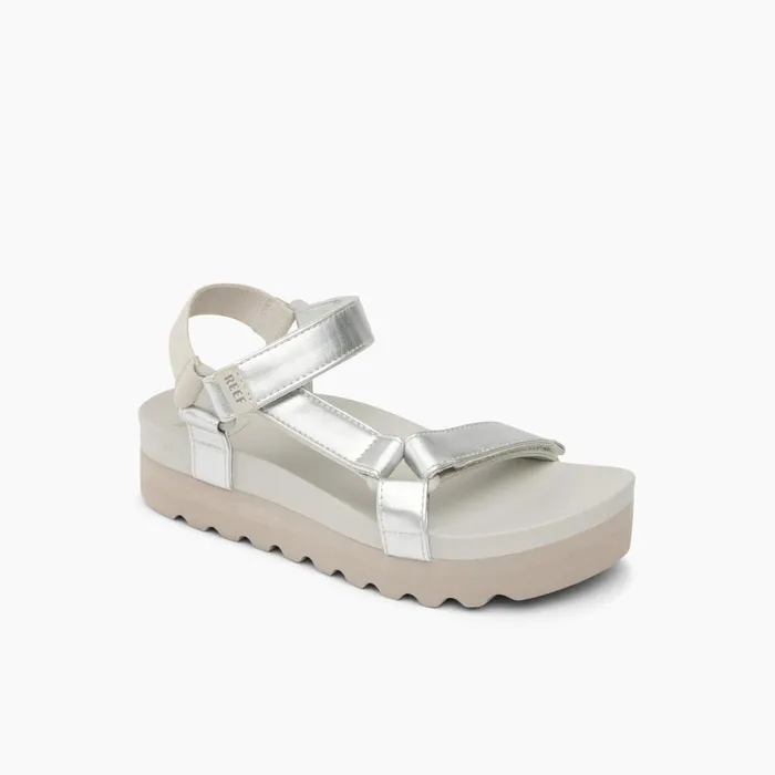 Reef Cushion Rem Hi Silver Women Sandals Reef Cushion Rem Hi Silver Women Sandals