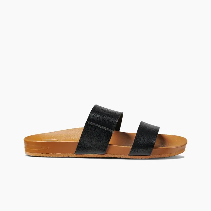 Reef Cushion Vista Blacknatural Women Sandals