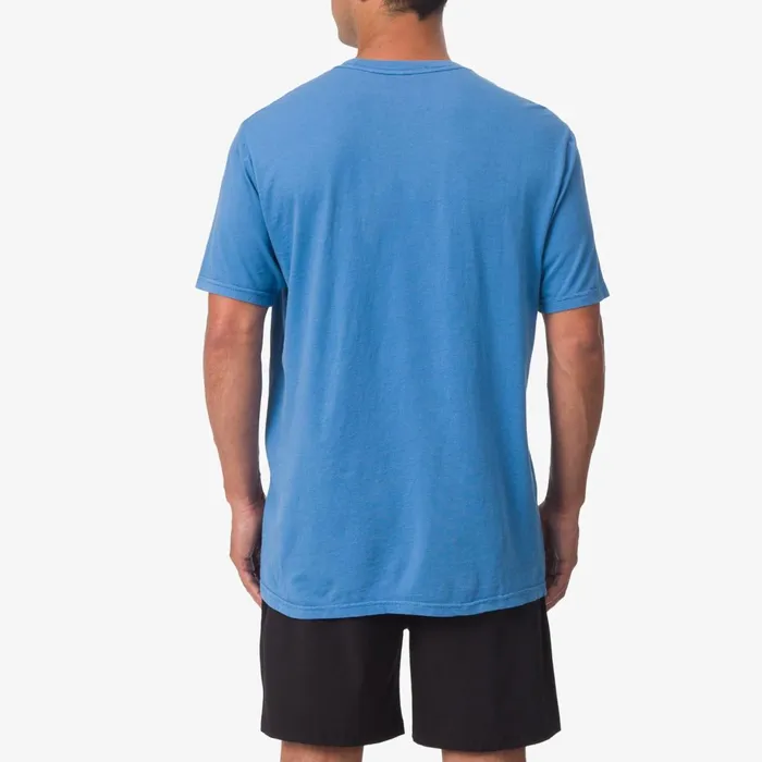 Reef Decades Tee Parisian Blue Men Shirts and TShirts Reef Decades Tee Parisian Blue Men Shirts and TShirts