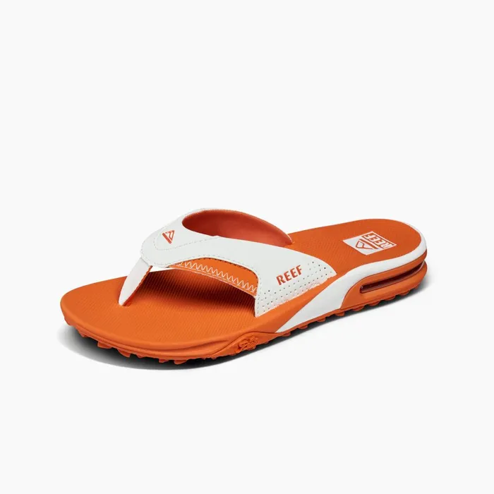 Reef Fanning Pregame Whiteorange Men Sandals Reef Fanning Pregame Whiteorange Men Sandals
