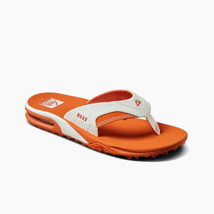 Reef Fanning Pregame Whiteorange Men Sandals Reef Fanning Pregame Whiteorange Men Sandals