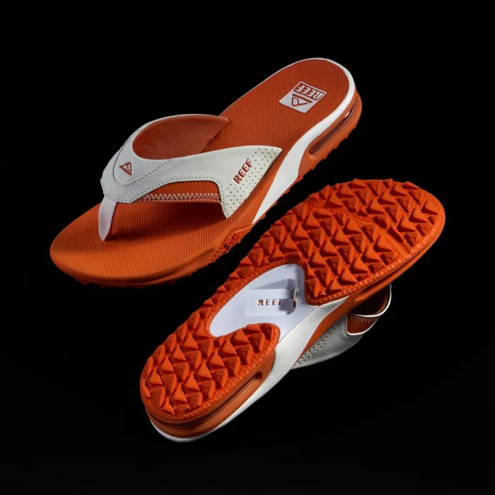 Reef Fanning Pregame Whiteorange Men Sandals Reef Fanning Pregame Whiteorange Men Sandals